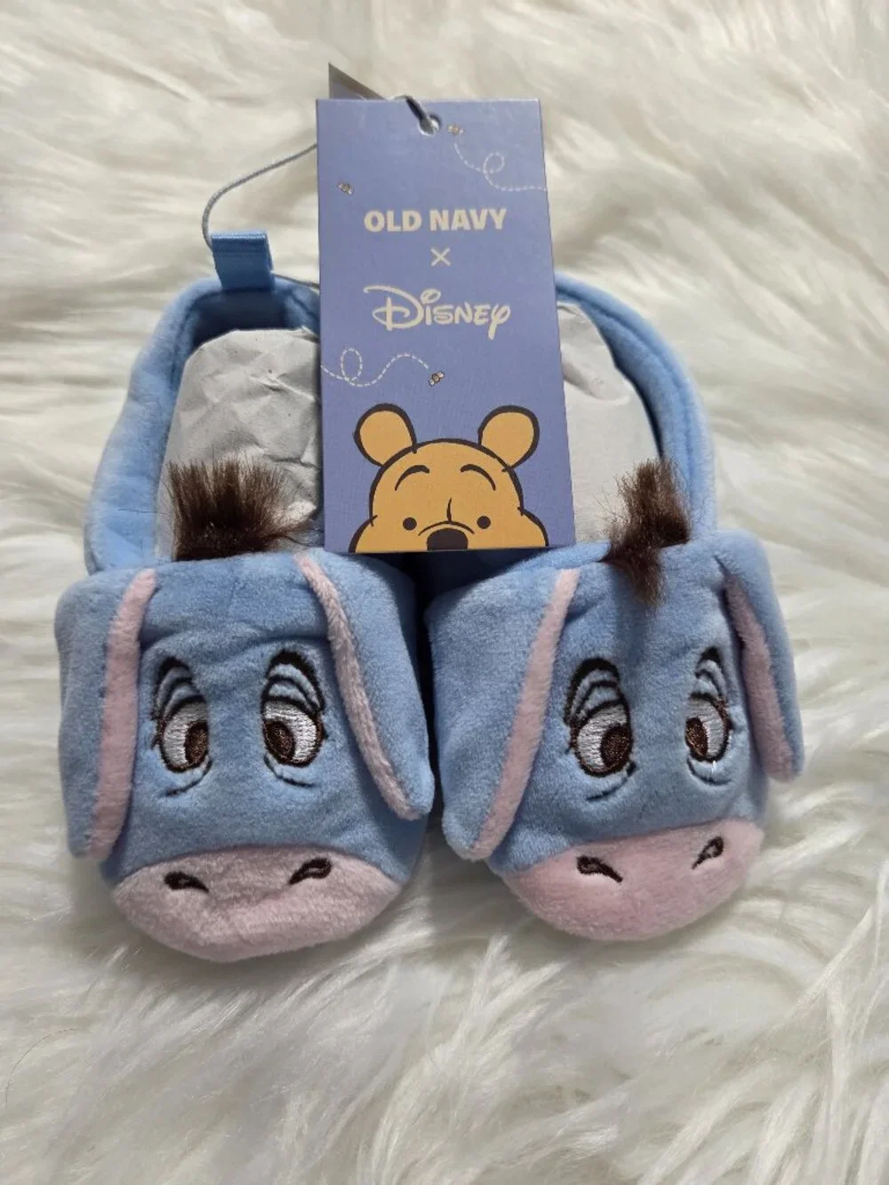 Old Navy x Disney Eeyore Baby Slippers